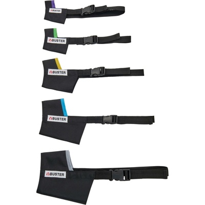 Kruuse Náhubek fixační pes BUSTER Easy ID sada S - 2XL 5 ks