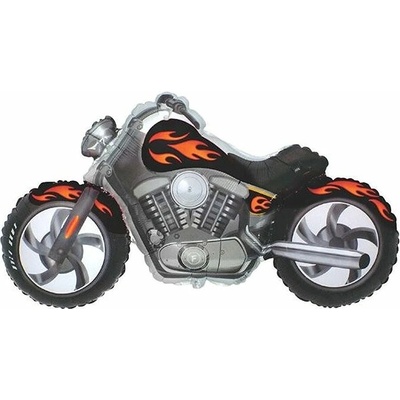 FLEXMETAL Ballón foliový motorka Chopper 90 cm