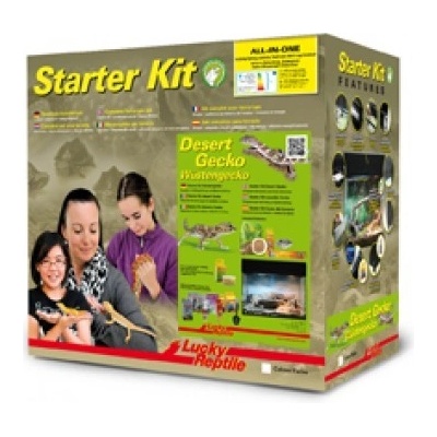 Lucky Reptile Starter Kit Desert Gecko 50 x 28 x 40 cm bílé