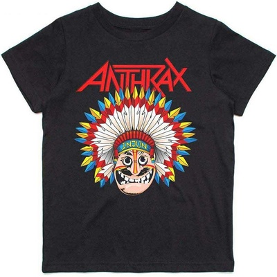 Rock Off Anthrax War Dance Boys čierna