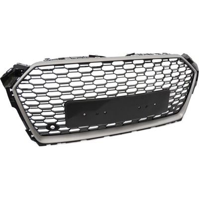 Predná maska Audi A5 F5 16-18 Sport Silver-Black PDC