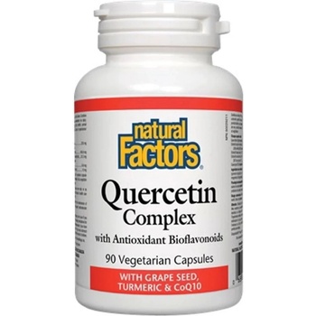 Natural Factors Quercetin Complex, 90 капсули, Natural Factors (1388 NF)