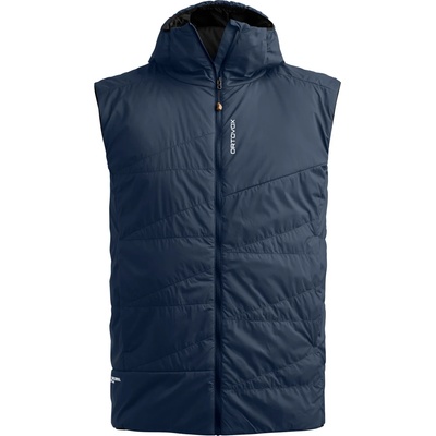 Ortovox Мъжки вълнен елек Ortovox Swisswool Piz Duan Vest Merino vest - Blue Nunatak - размер XL (032-1490-0314)