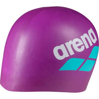 Arena Шапка за плуване Arena Big Logo Cap Swim cap - Very Fuchsia / White / Water - размер One Size (581-0314-0311)