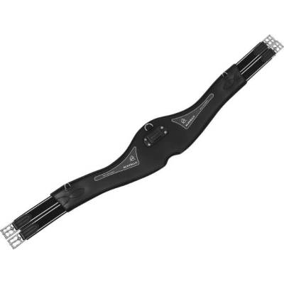 ACAVALLO podbřišník PVC černý