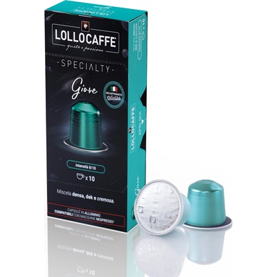 Lollo Caffé Giove Espresso безкофеинови алуминиеви кафе капсули за NESPRESSO® 10 бр