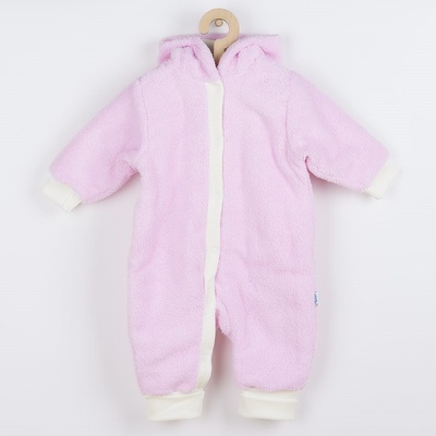 Dětský podzimní overal New Baby MiMi růžový