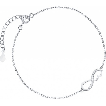 Olivie náramok TLUKOT SRDCA & NEKONEČNO 7250