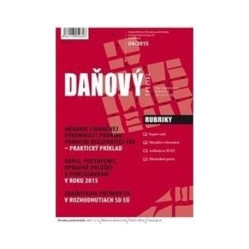 Daňový špeciál 4/2015