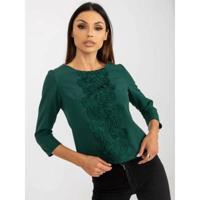 Blouse LK BZ 506522.07 dark green zelená