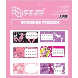 PULSE Етикети за тетрадки, 30 бр. , PULSE, „Girls 220259 (220259)