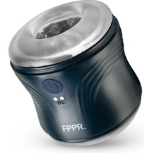FPPR vibračný obojstranný masturbátor na batérie modrý