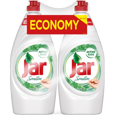 Jar na nádobí Sensitive Tea Tree a Mint 2 x 900 ml – Zboží Mobilmania Jar na nádobí Sensitive Tea Tree a Mint 2 x 900 ml – Zboží Mobilmania