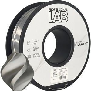 Professional Lab FG-P90-E1, 3D филамент, PLA Silk, 1, 75mm, 1000g, Сребрист (Silver) (FG-P90-E1)