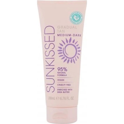 Sunkissed Gradual Tan samoopaľovacie mlieko pre postupné polotmavé opálenie Medium Dark 200 ml