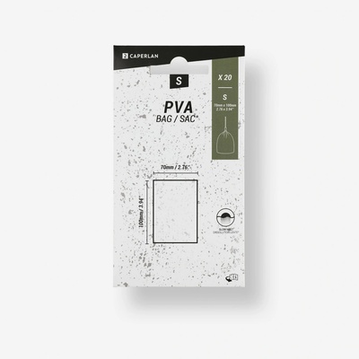 CAPERLAN PVA vrecká S 70 x 100 mm 20x na lov kaprov biela
