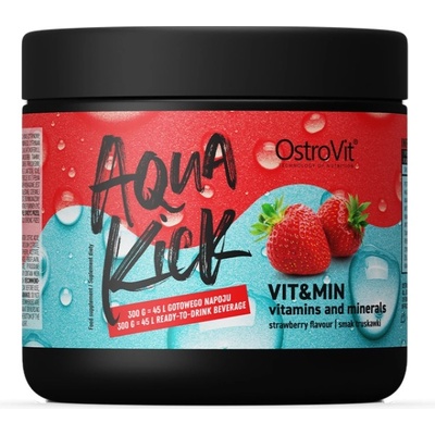 OstroVit Aqua Kick / Advanced Hydration with Vit&Min [300 грама] Ягода