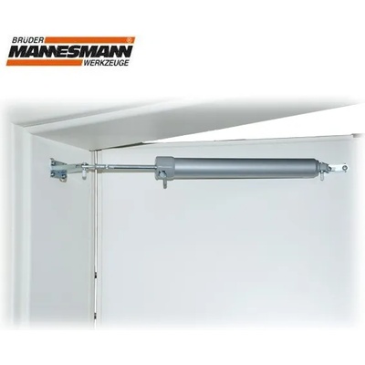 B. mannesmann Автомат за затваряне на врата, сив / Mannesmann 41120 / (M 41120)