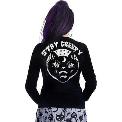 TOO FAST пуловер дамски too fast - ЗЛОВЕЩ КОТКИ - wckn-t-spcat