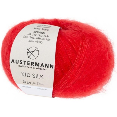 Pletací příze Austermann Kid Silk Barva: 31 MOHN