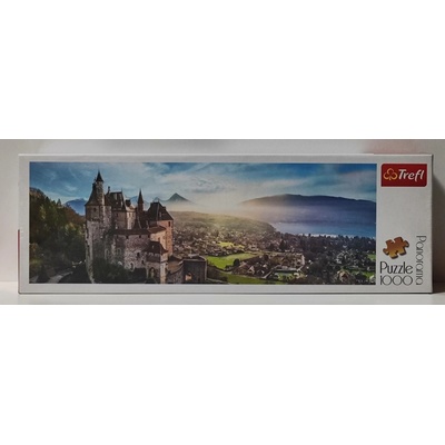 TREFL Panoramatické Hrad Menthon Francie 1000 dílků
