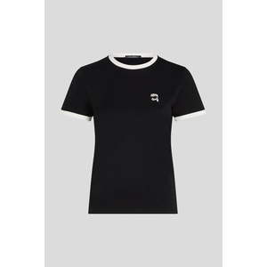 Karl Lagerfeld тениска дамска от памук IKON (A3W17078)