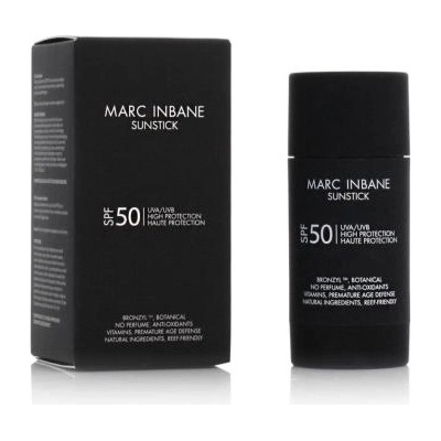 MARC INBANE Sunstick SPF50 слънцезащитен стик 15 g нюанс černá унисекс
