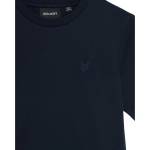 Lyle and Scott Тениска Lyle and Scott Kids Tonal T-Shirt - Dark Navy