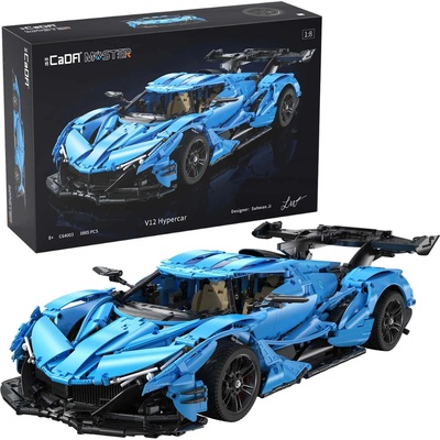 CaDA Stavebnica Master V12 Hypercar 1:8 3865 dielikov