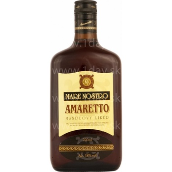 Amaretto Mare Nostro 0,7 l (čistá fľaša)