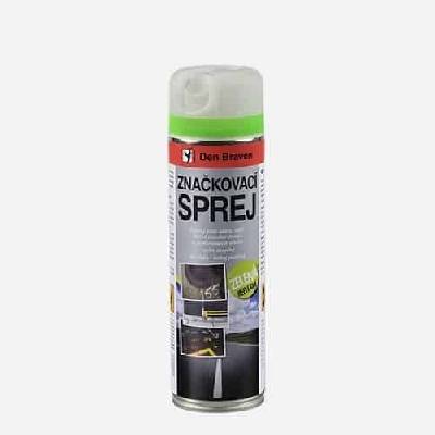 Den Braven Značkovací sprej - zelená - 500 ml