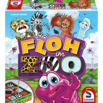 Schmidt Spiele Floh im Zoo Настолна игра 2-4 играчи На възраст 5+ (4001504406370)