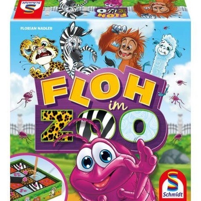 Schmidt Spiele Floh im Zoo Настолна игра 2-4 играчи На възраст 5+ (4001504406370)