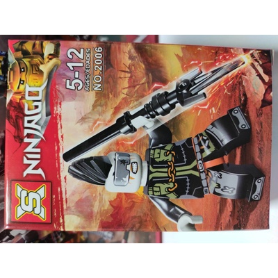Детска играчка конструктор нинджа Нинджаго Ninjago 8 героя - Cockscomb