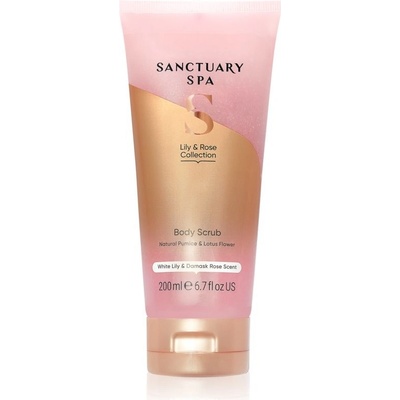 Sanctuary SPA tělový peeling lilie a růže 200 ml