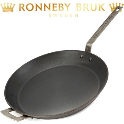 Ronneby Bruk Pánev litinová grilovací s kovanou rukojetí 36 cm