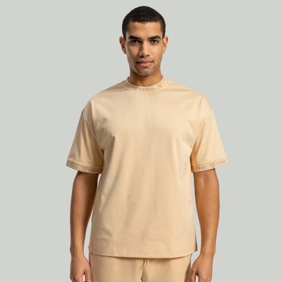 STRIX triko Oversized Heavy Sandshell