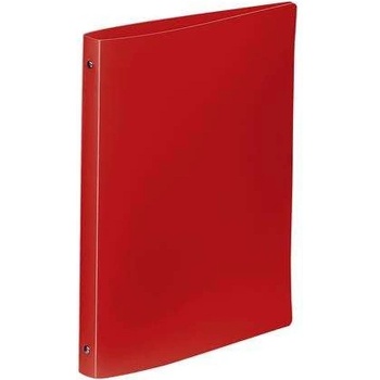 VIQUEL Krúžkový zakladač, 4 krúžky, 25 mm, A4, PP, VIQUEL ”Essentiel”, červený