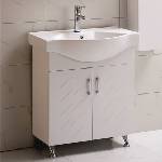 InterCeramic Pvc шкаф за баня icp 7049 - порцеланов умивалник 4760 (icp 7049)