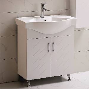 InterCeramic Pvc шкаф за баня icp 7049 - порцеланов умивалник 4760 (icp 7049)