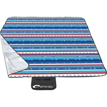 Spokey Picnic MARINE Pikniková deka s popruhom 180 x 210 cm