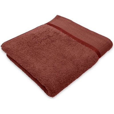 Jerry Fabrics bavlněná froté osuška Color 70 x 140 cm hnědá