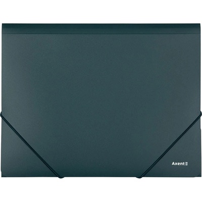 Папка PP с ластик A4 Axent-2 Зелен (A4)