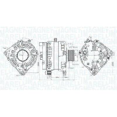 Generátor MAGNETI MARELLI 063731513010