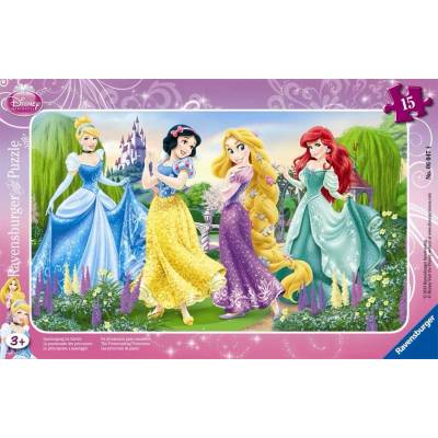 Ravensburger - Puzzle The Promenading Princesses - 1 - 39 piese
