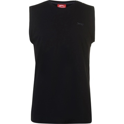 Slazenger tričko bez rukávů pánské Černá – Hledejceny.cz