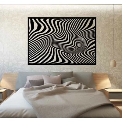 Dekorační obraz na zeď zebra i černý 3951 PR0328 PREGLEJKA