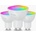 Nanoleaf Сет от 3 смарт лунички Nanoleaf Essentials Smart GU10 Bulb (4897105331292)