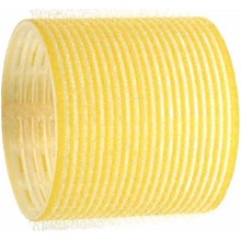 Natáčky na vlasy Duko Velcro pr.64 mm, 6 ks - samodržiace, žlté (15/Ja)