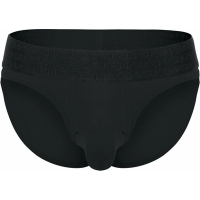 Sukrew Slipy Classic Brief Eclipse čierne pánske slipy
